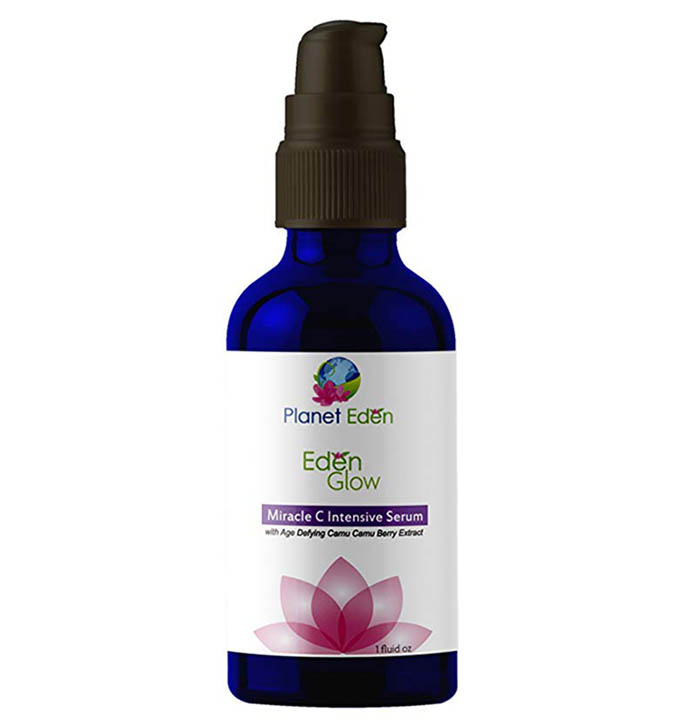 بلانيت إيدن سيروم فيتامين سي الطبيعي مع مستخلص التوت كامو كامو – 30 مرة أكثر فعالية