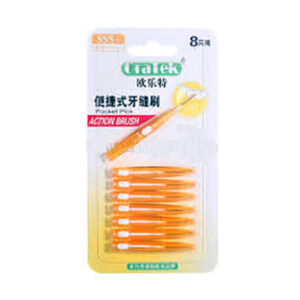 8Pcs interdental brush 0.7mm-1.5mm Use Toothpicks Floss Interdental Brush Dental Flossers Tooth Brushes Oral Tongue Cleaner Care