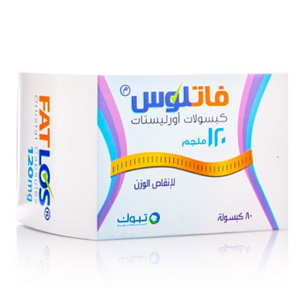 Fatlos Orlistat (For Weight Loss) 120 Mg - 80 Caps